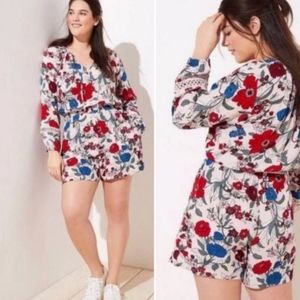 Floral LOFT Romper - XL